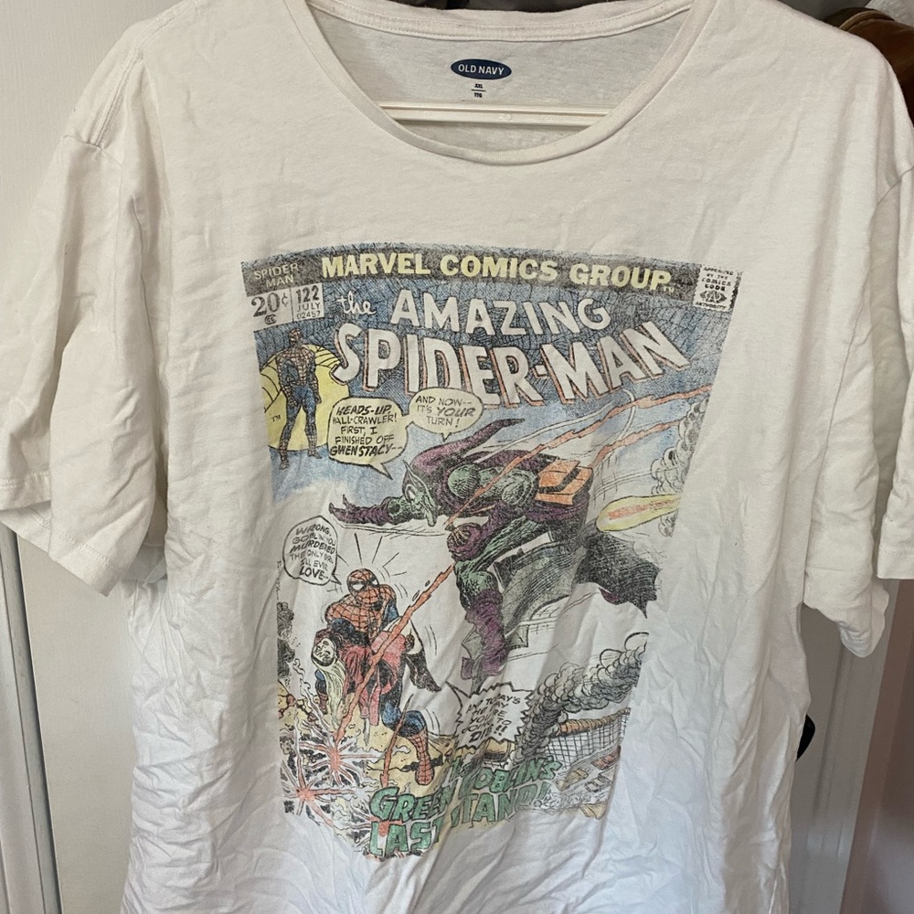 Old Navy spider-man green goblin tshirt XXL